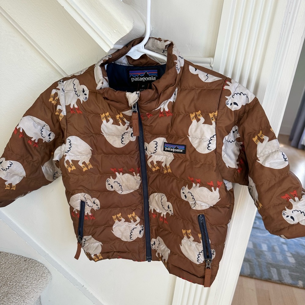Patagonia kids Buffalo print jacket 2t